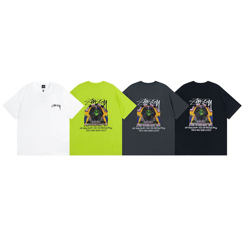 Stussy Psychedelic Arch Emblem T-Shirt