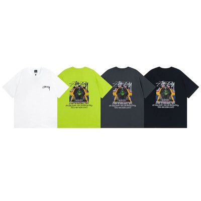 Stussy Psychedelic Arch Emblem T-Shirt 01