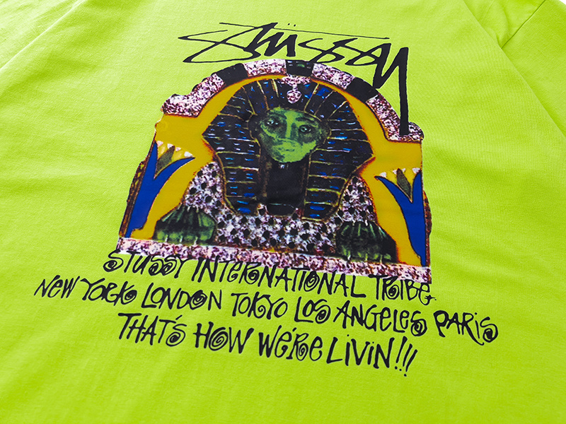 Stussy Psychedelic Arch Emblem T-Shirt