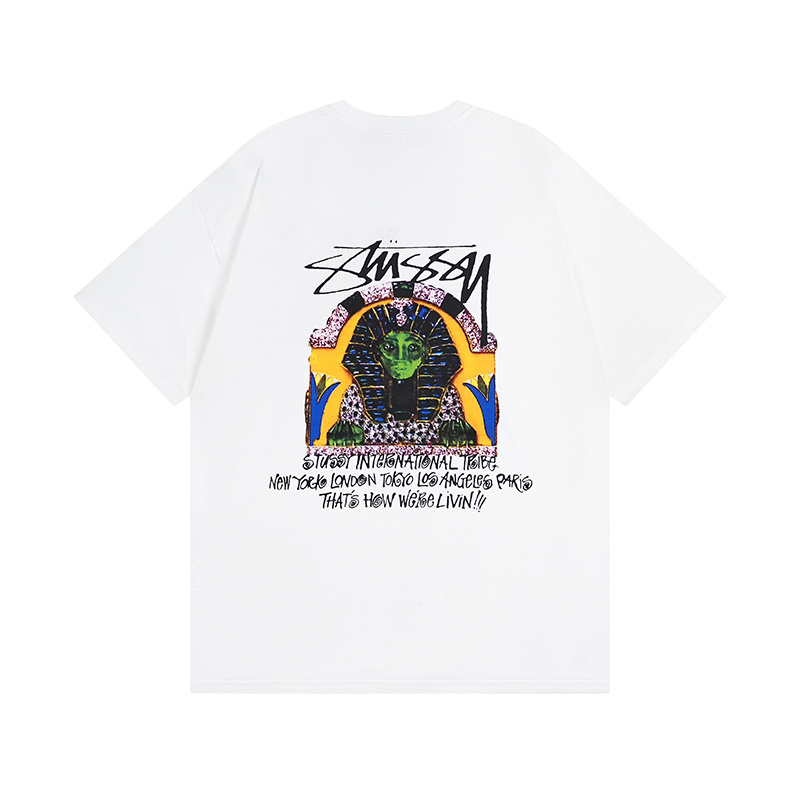 Stussy Psychedelic Arch Emblem T-Shirt