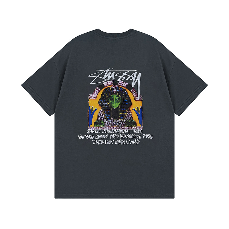 Stussy Psychedelic Arch Emblem T-Shirt