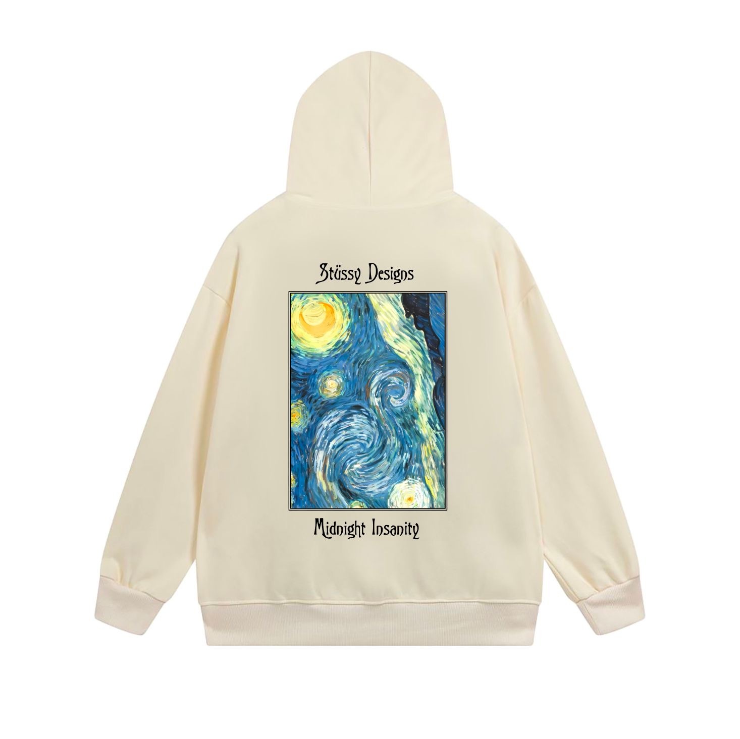 Stussy Psychedelic Poster Full-Zip Hoodie