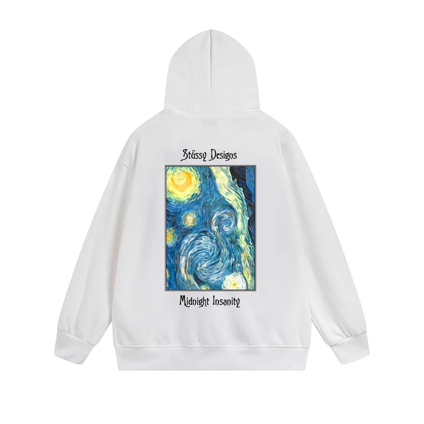 Stussy Psychedelic Poster Full-Zip Hoodie