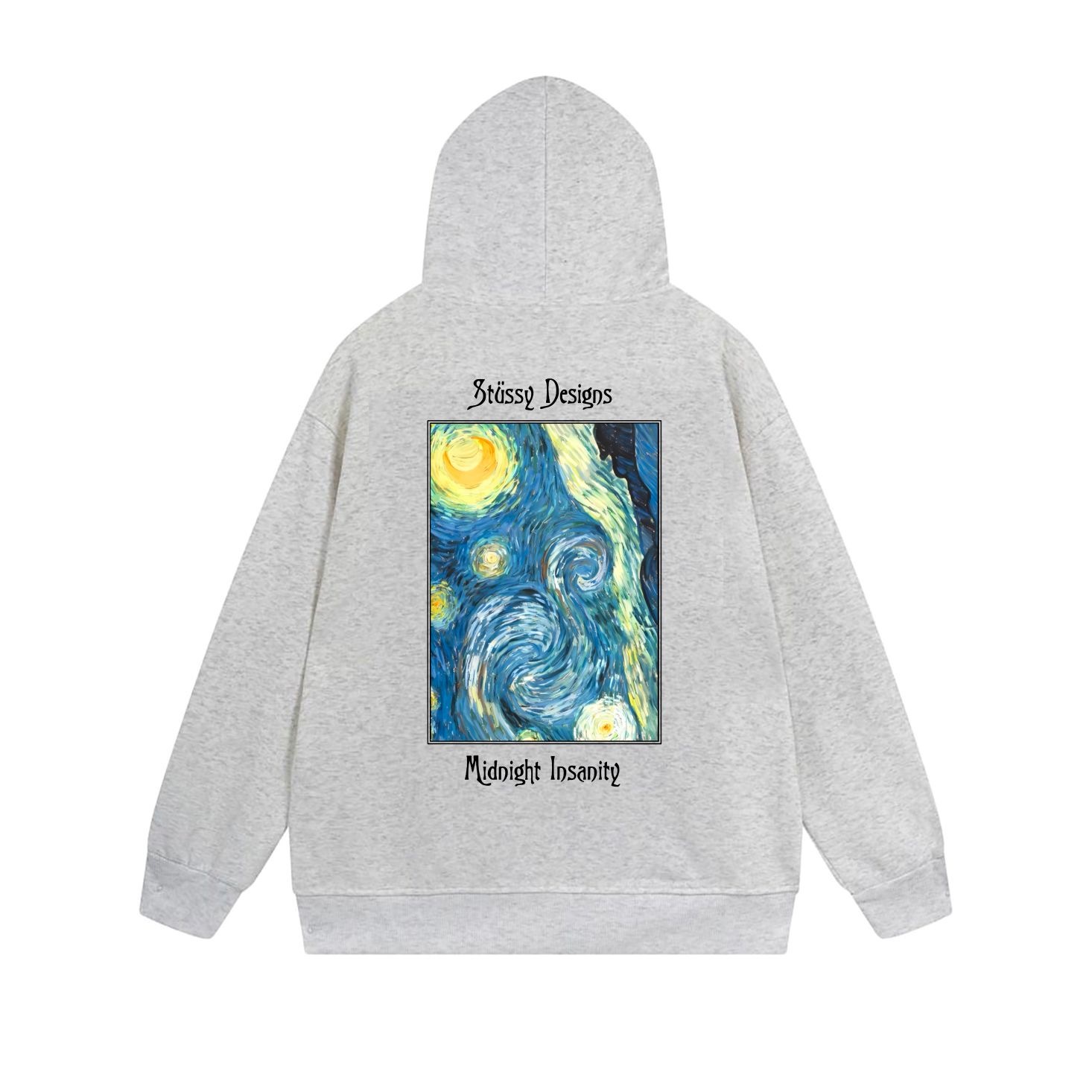 Stussy Psychedelic Poster Full-Zip Hoodie