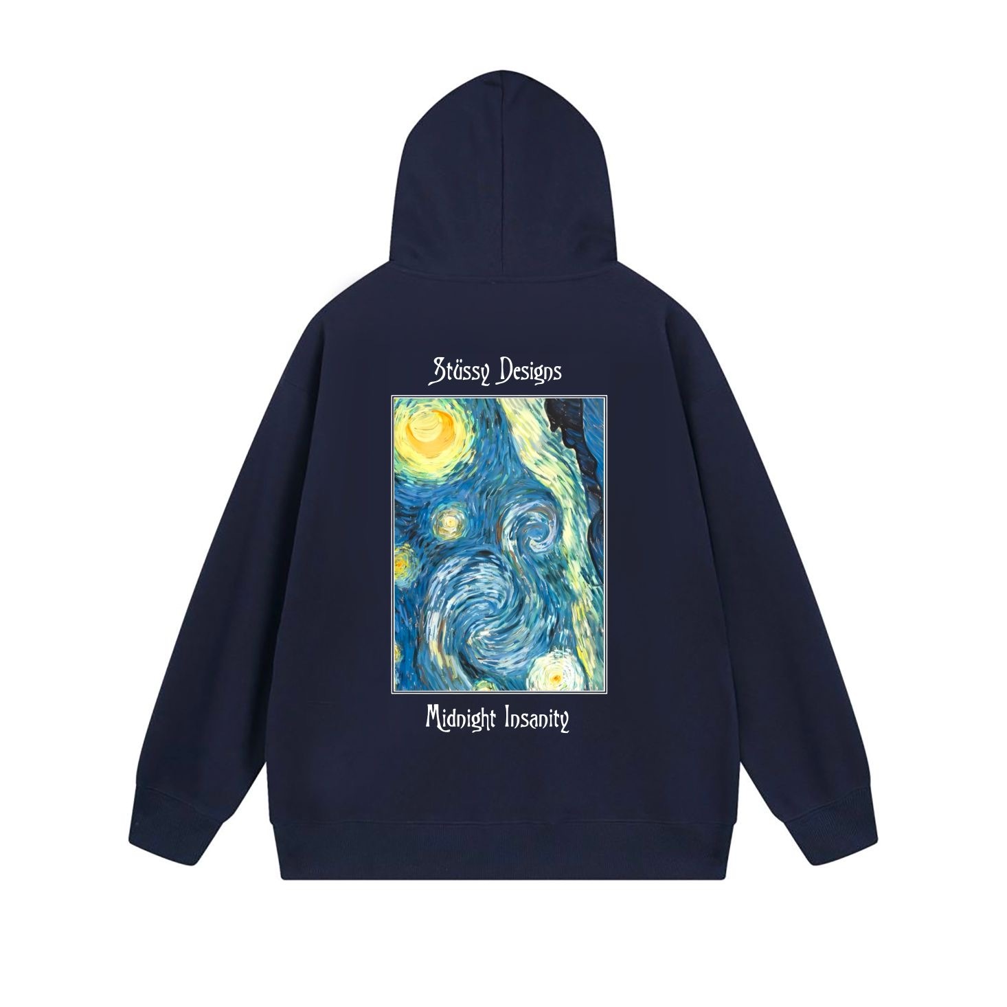 Stussy Psychedelic Poster Full-Zip Hoodie