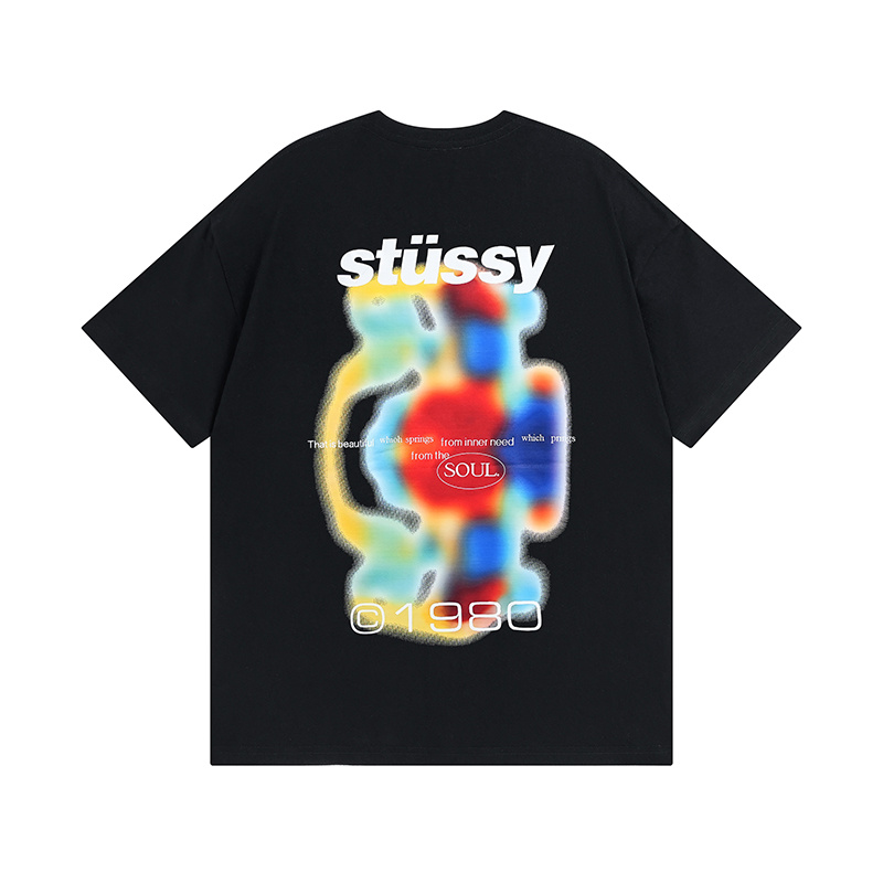 Stussy Psychedelic Teddy Figure T-Shirt