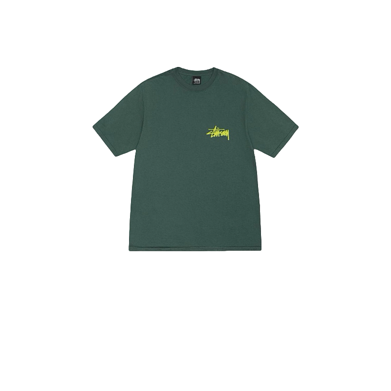 Stussy Racing Emblem Handstyle T-Shirt