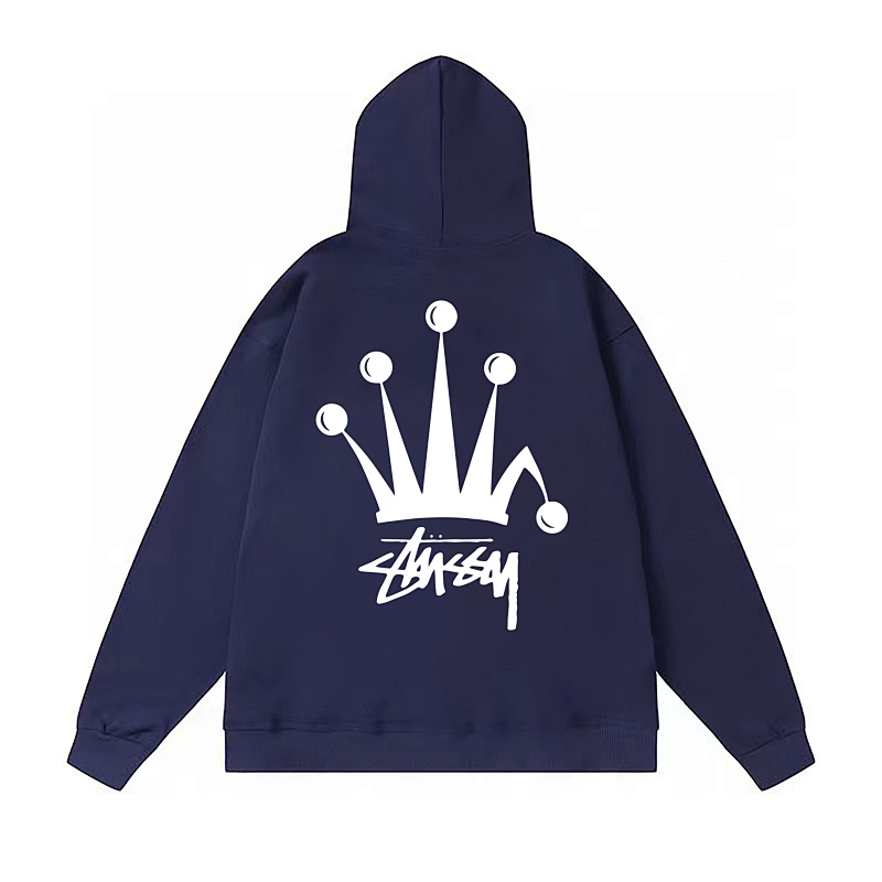Stussy Radiant Crown Handprint Pullover Hoodie