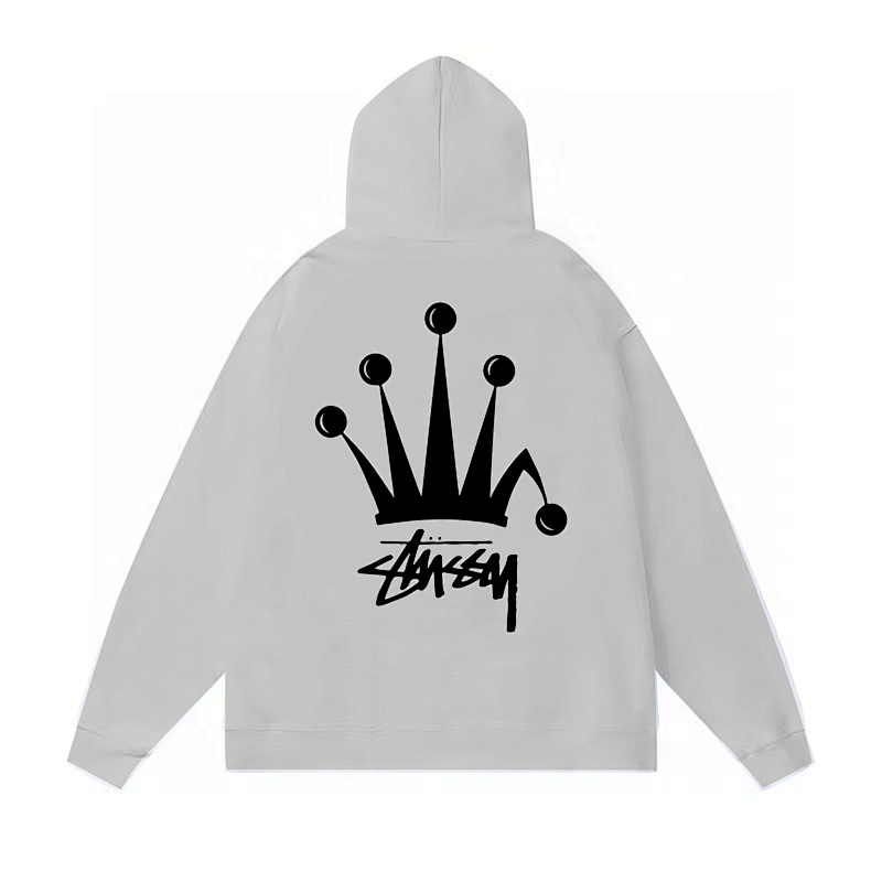 Stussy Radiant Crown Handprint Pullover Hoodie