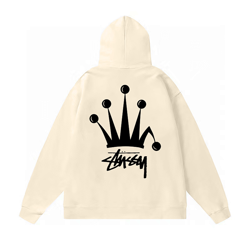 Stussy Radiant Crown Handprint Pullover Hoodie