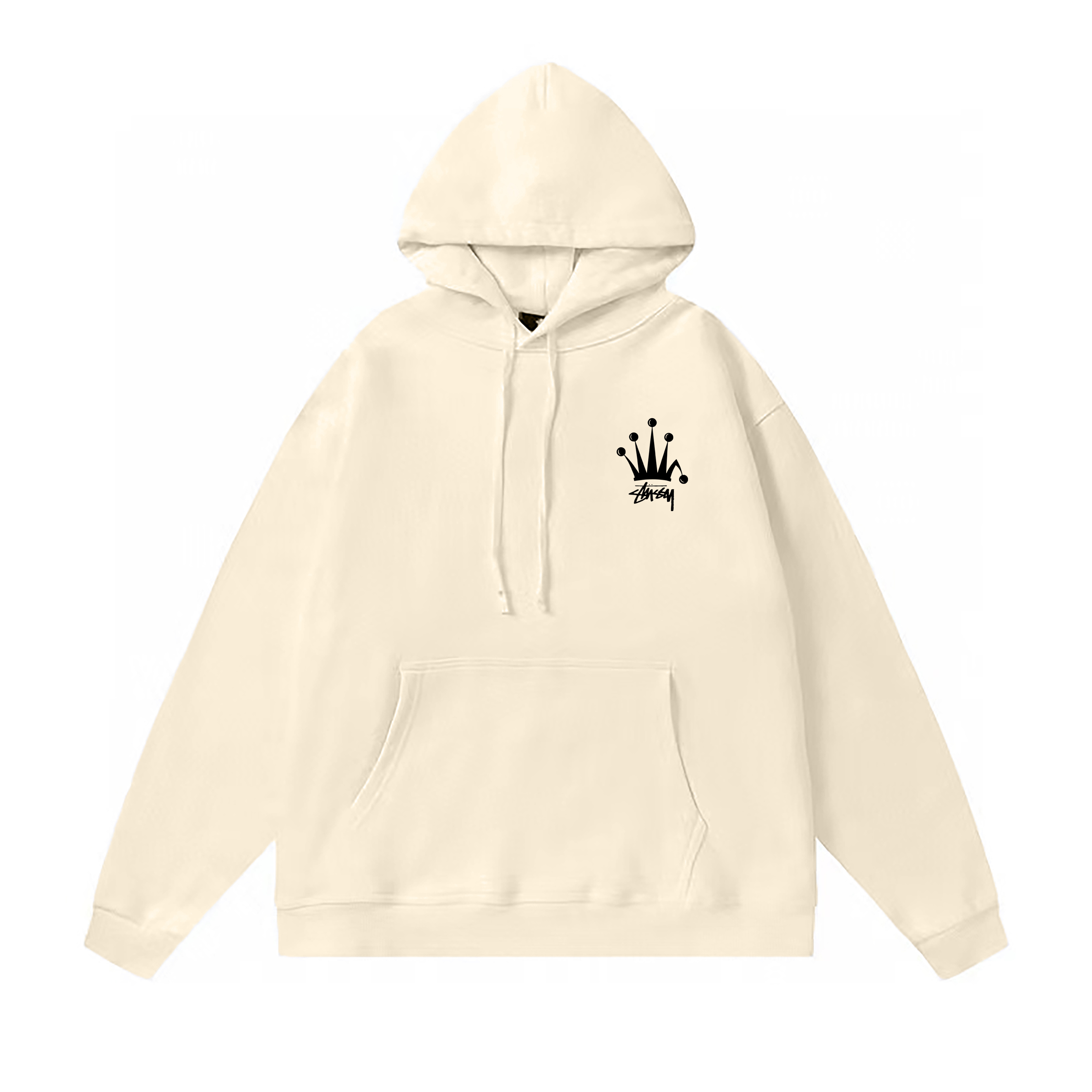 Stussy Radiant Crown Handprint Pullover Hoodie
