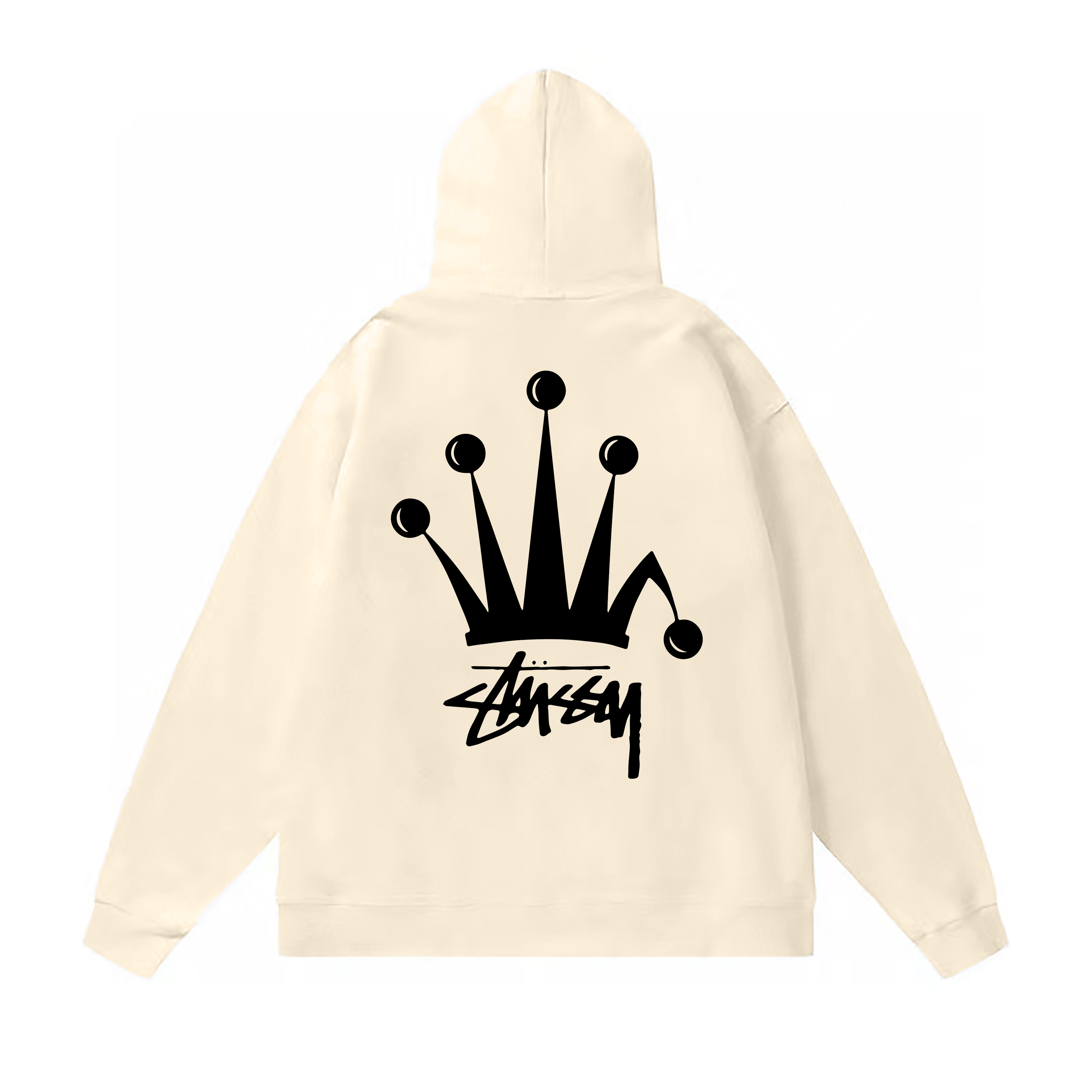 Stussy Radiant Crown Handprint Pullover Hoodie