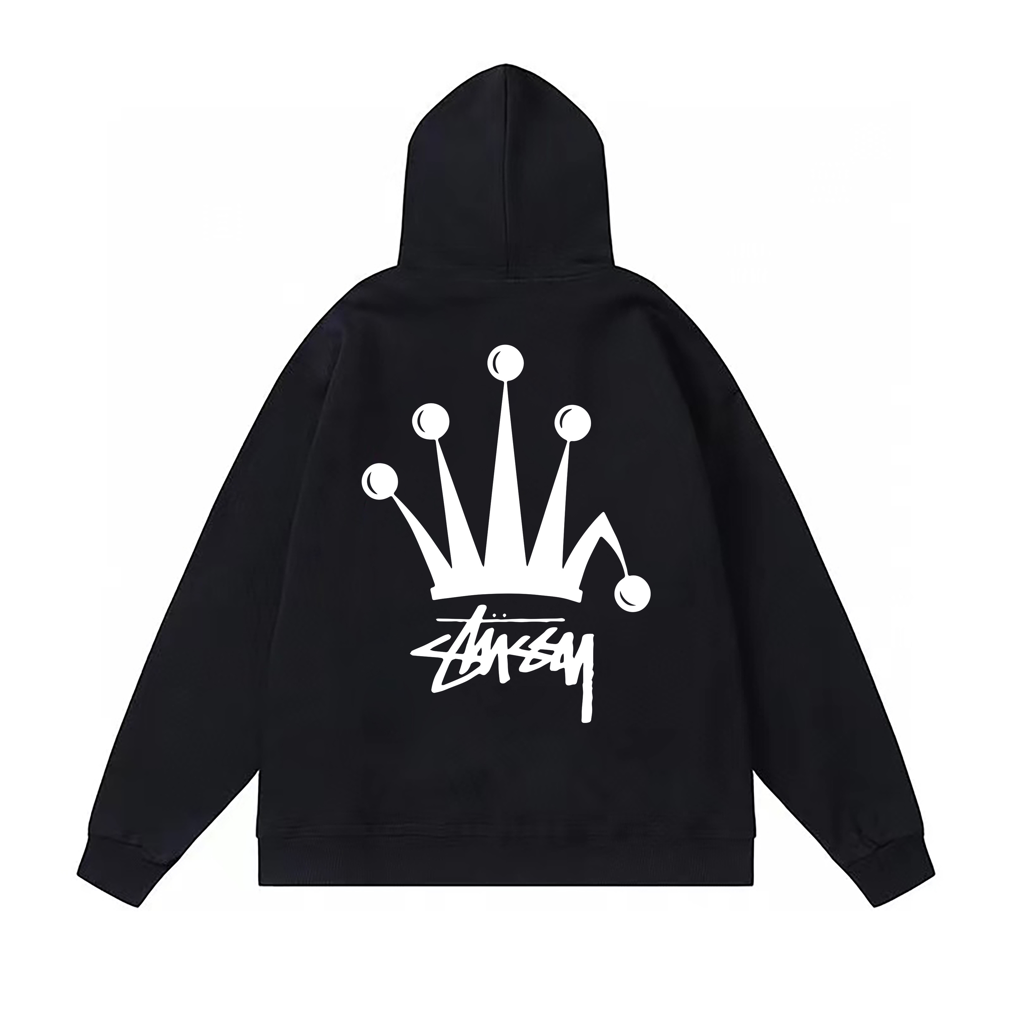 Stussy Radiant Crown Handprint Pullover Hoodie
