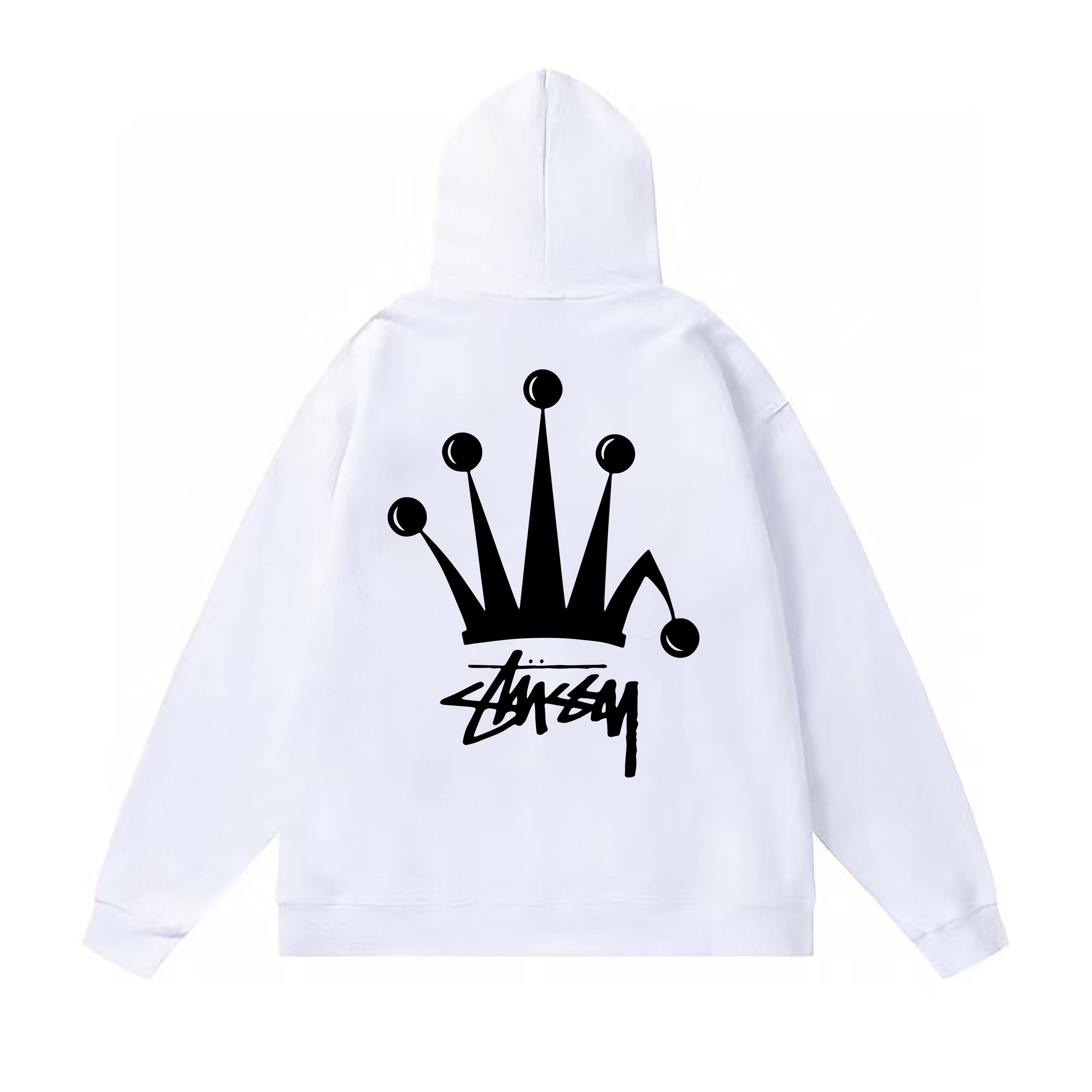 Stussy Radiant Crown Handprint Pullover Hoodie