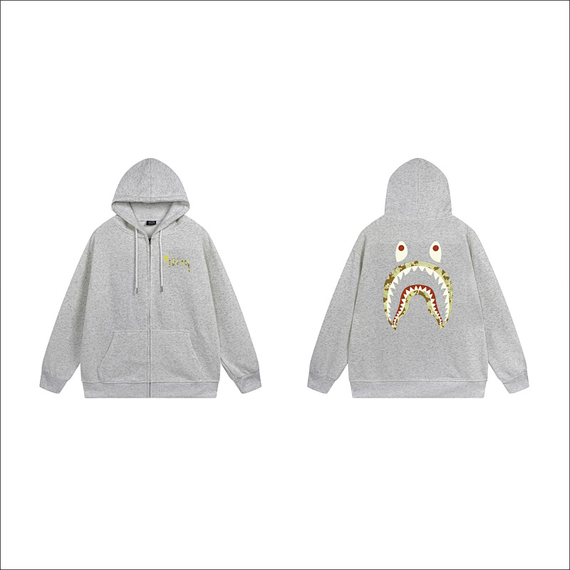 Stussy Rainbow Shark Mouth Full-Zip Hoodie