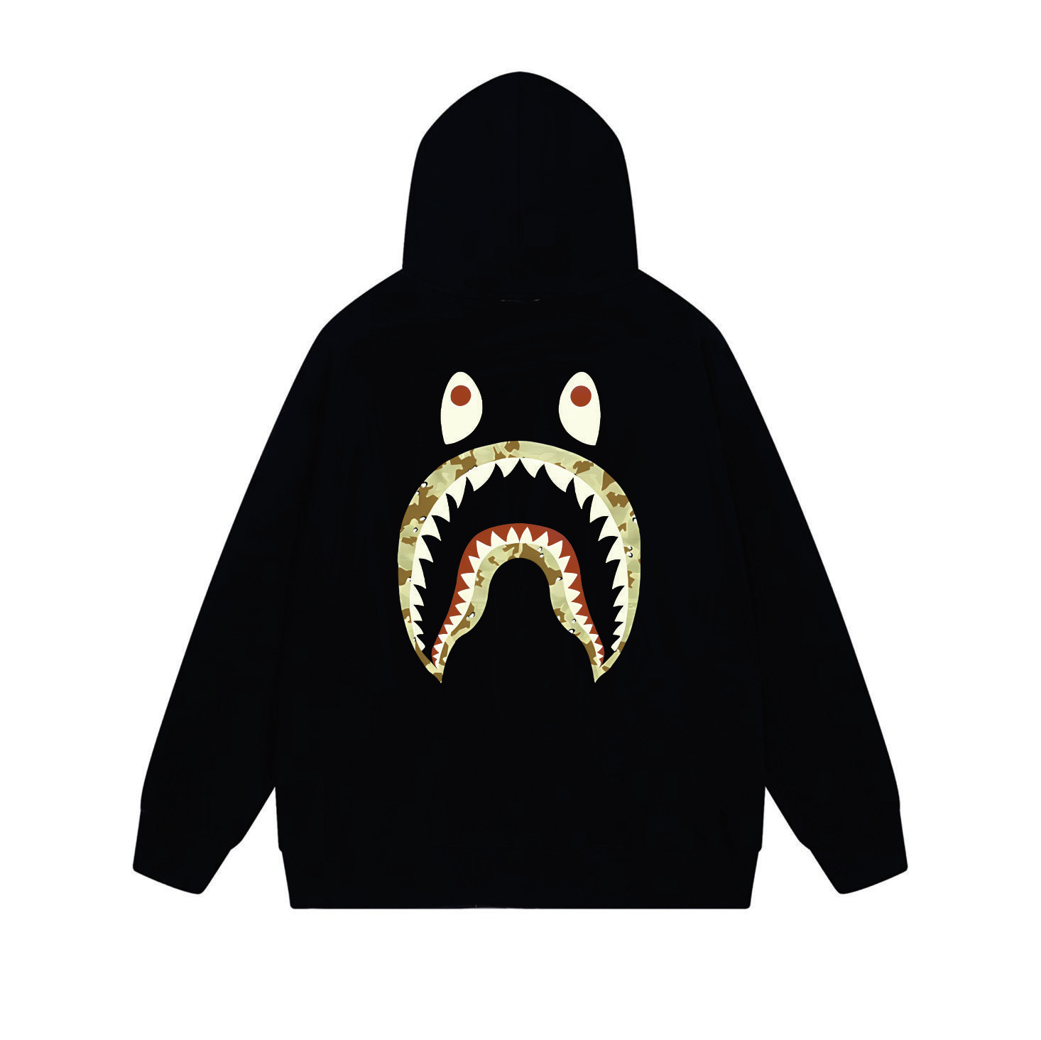 Stussy Rainbow Shark Mouth Full-Zip Hoodie