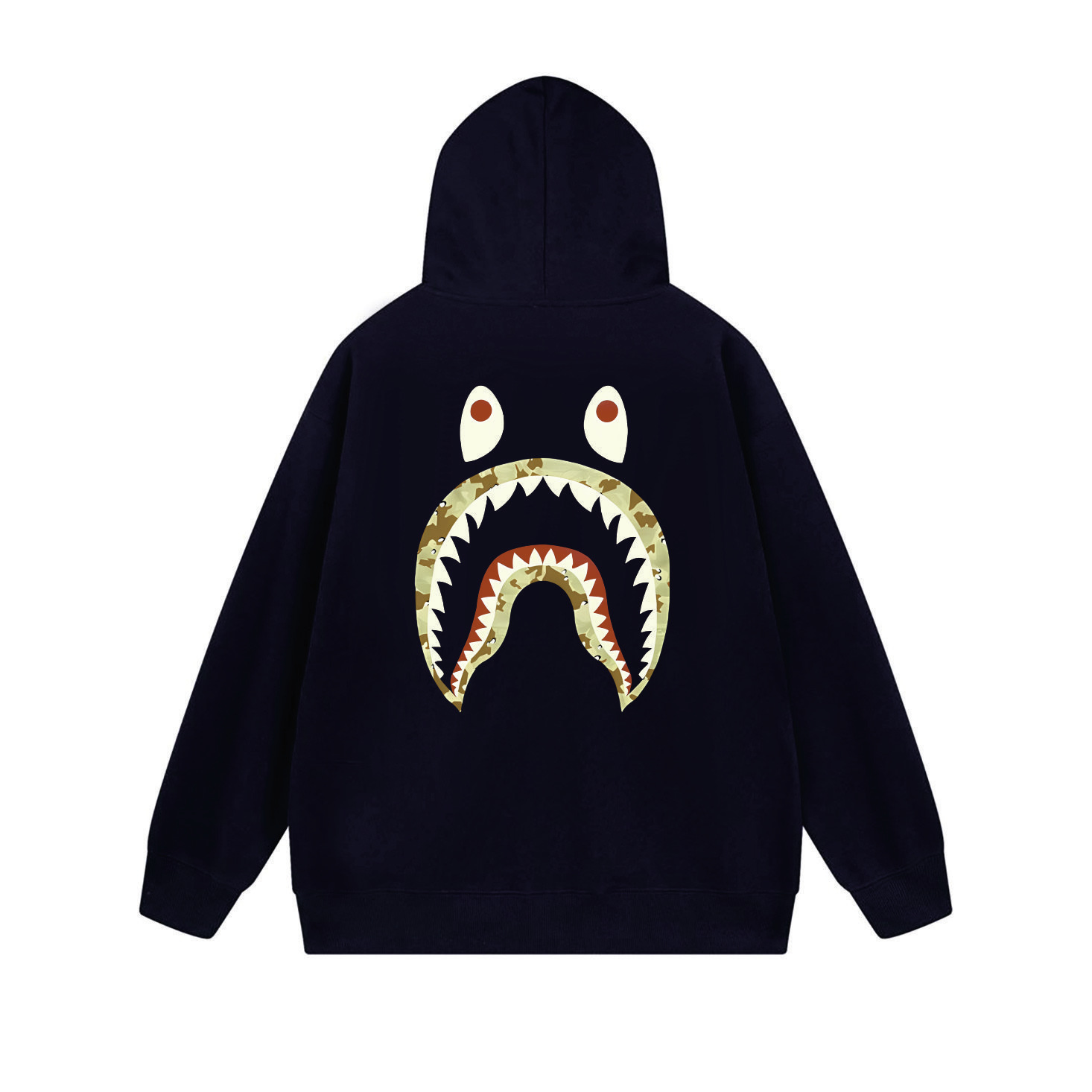 Stussy Rainbow Shark Mouth Full-Zip Hoodie
