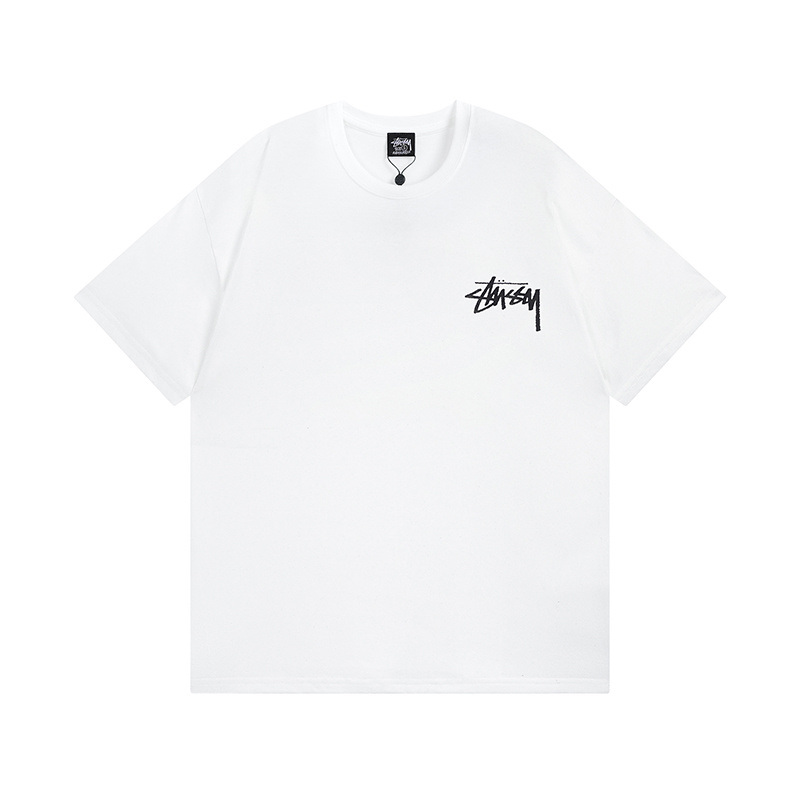 Stussy Red Botanical Grid T-Shirt