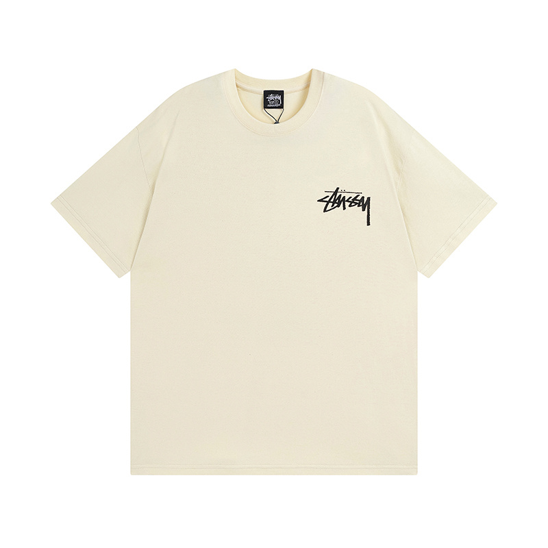 Stussy Red Botanical Grid T-Shirt
