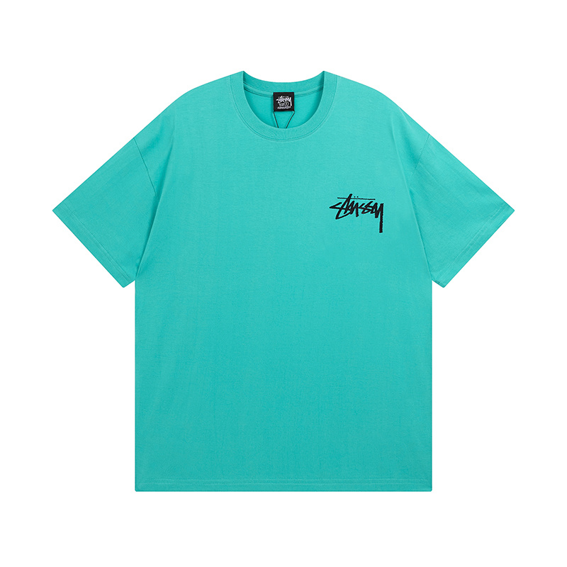 Stussy Red Botanical Grid T-Shirt