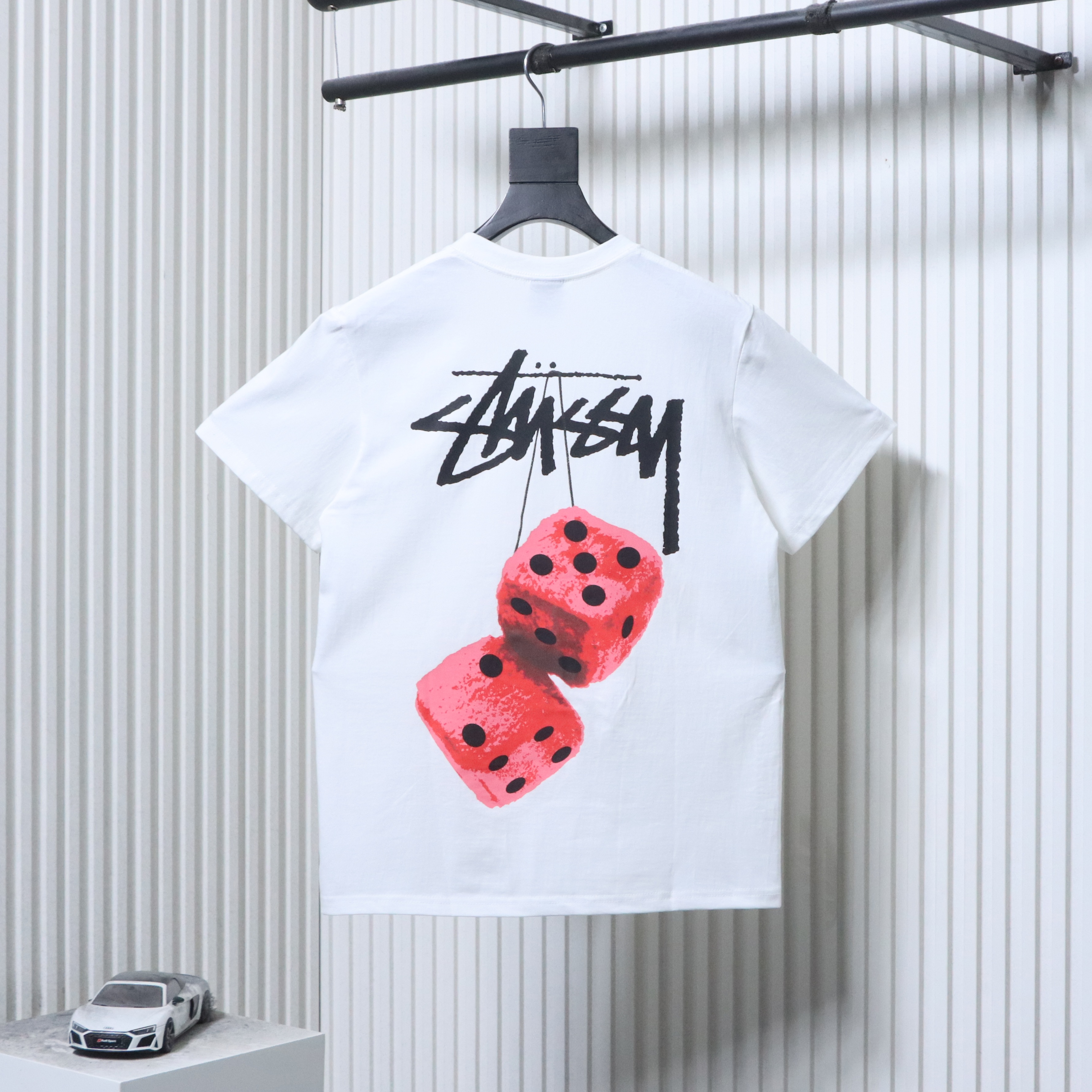 Stussy Red Dice Logo T-Shirt