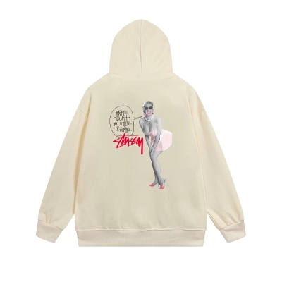 Stussy Retro Dancer Figure Full-Zip Hoodie 02