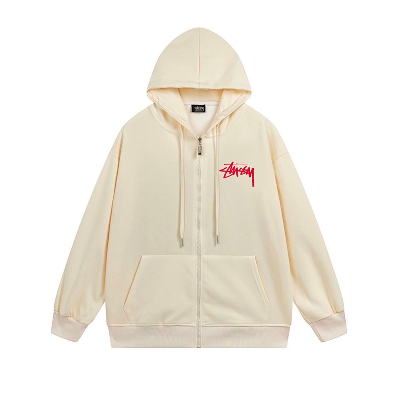 Stussy Retro Dancer Figure Full-Zip Hoodie