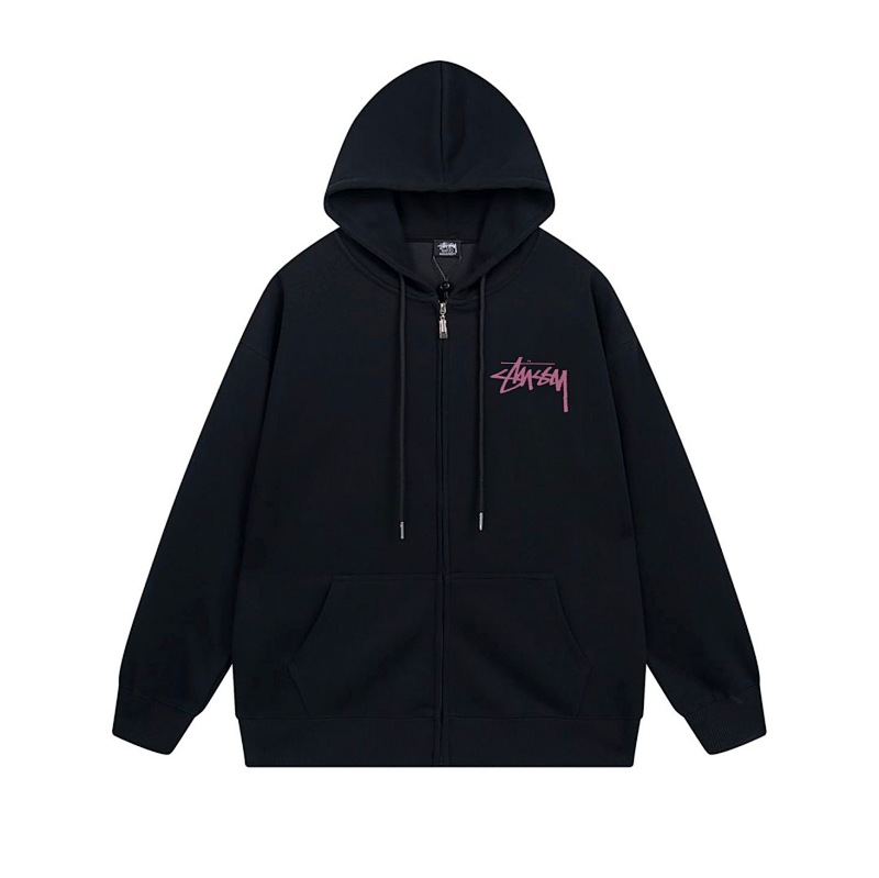 Stussy Retro Dancer Figure Full-Zip Hoodie