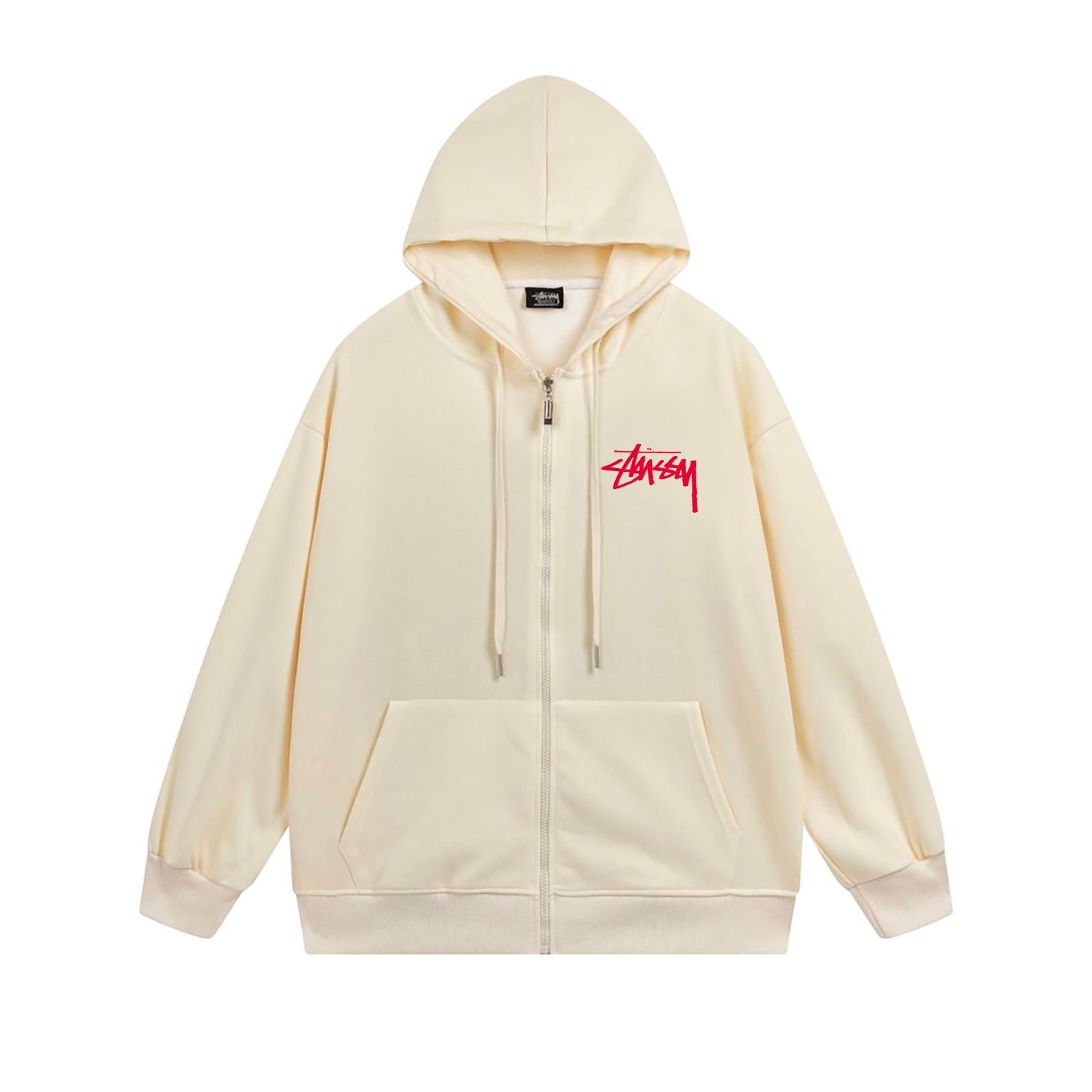 Stussy Retro Dancer Figure Full-Zip Hoodie