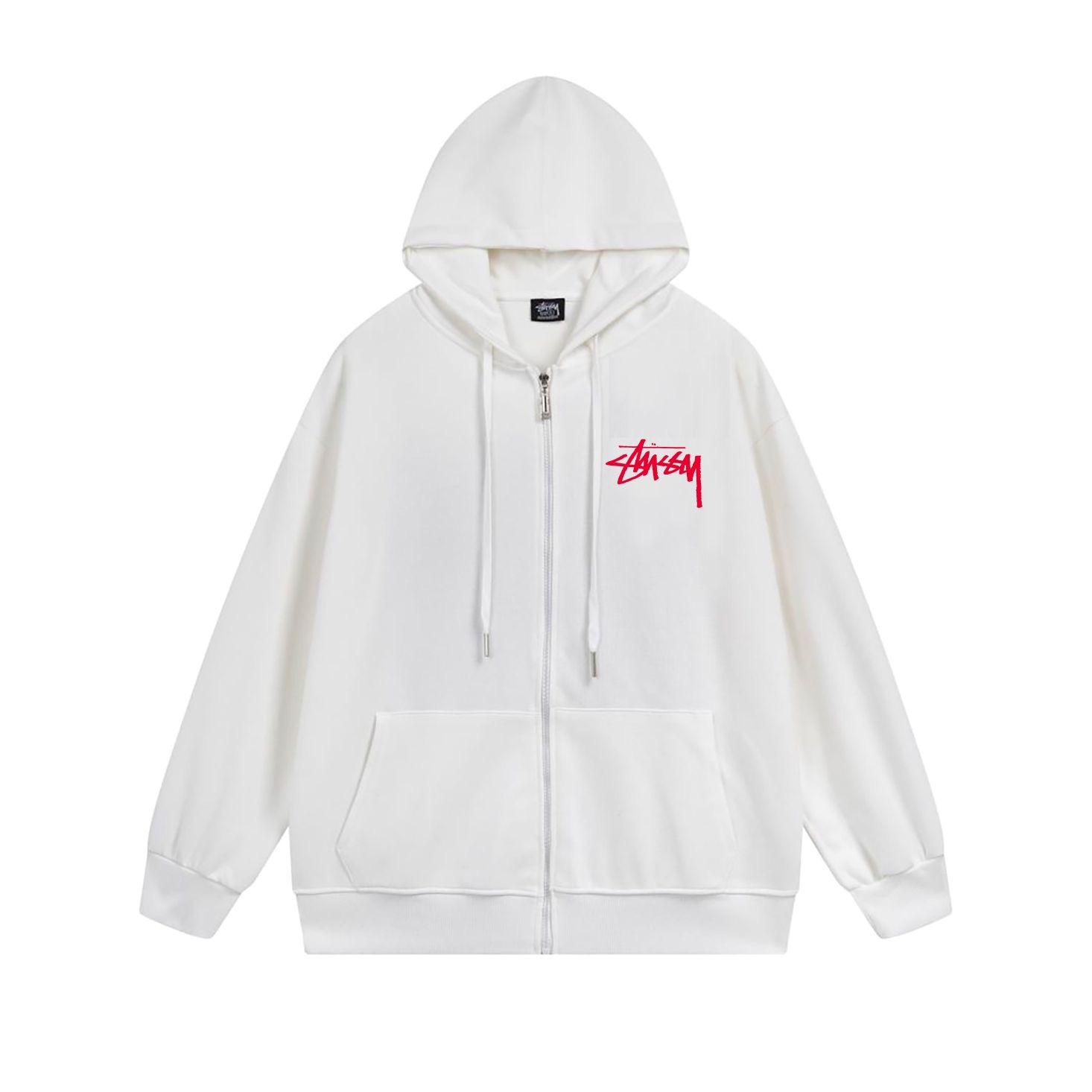 Stussy Retro Dancer Figure Full-Zip Hoodie