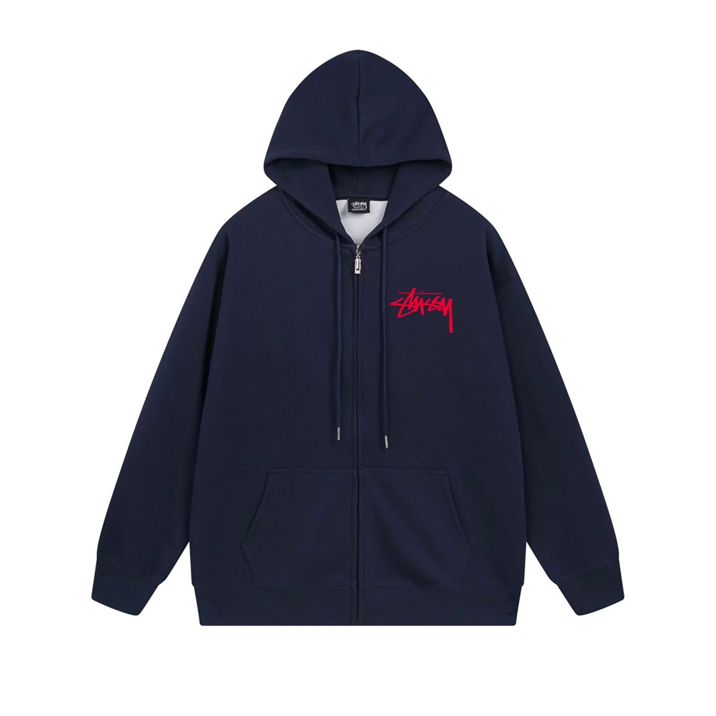 Stussy Retro Dancer Figure Full-Zip Hoodie