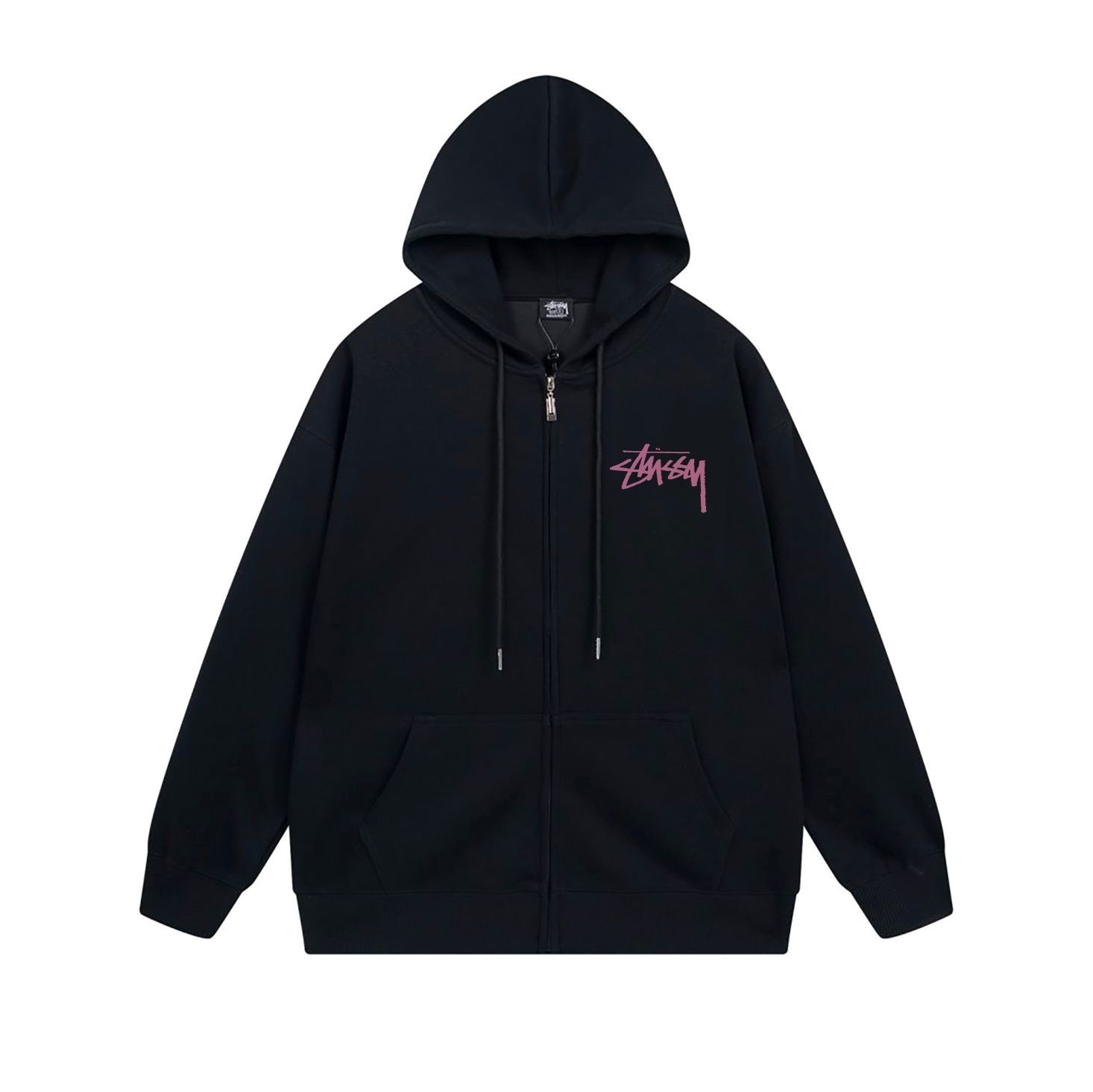 Stussy Retro Dancer Figure Full-Zip Hoodie