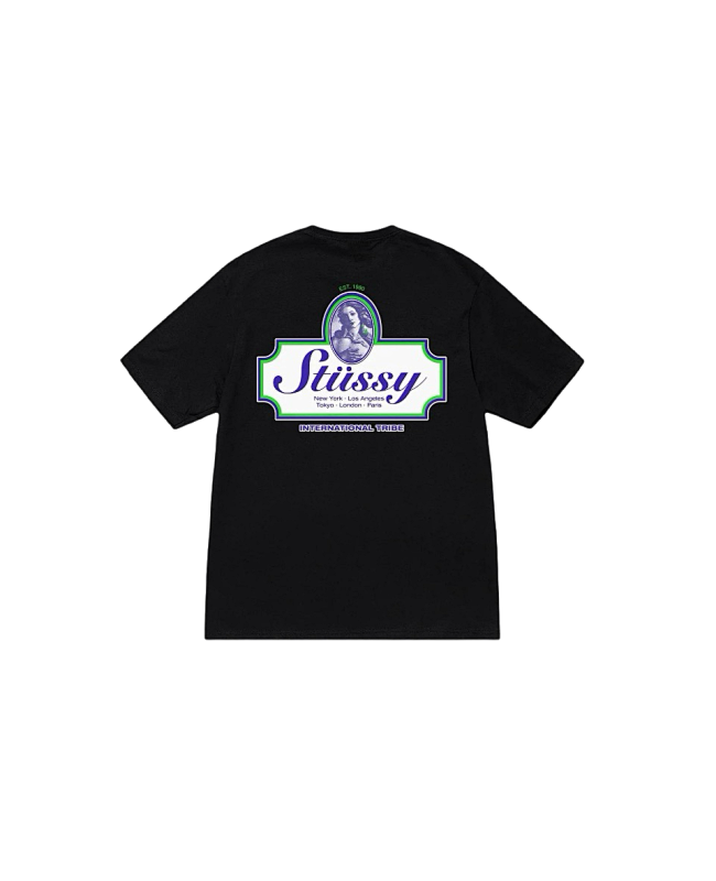 Stussy Retro Raceway Oval Logo T-Shirt
