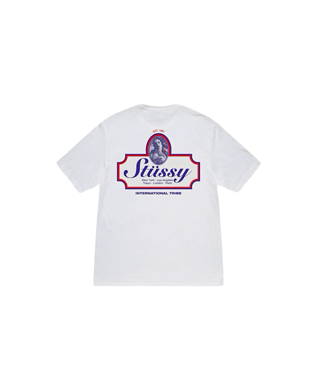 Stussy Retro Raceway Oval Logo T-Shirt