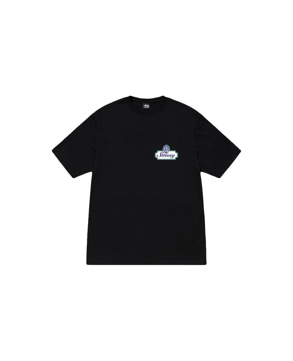 Stussy Retro Raceway Oval Logo T-Shirt