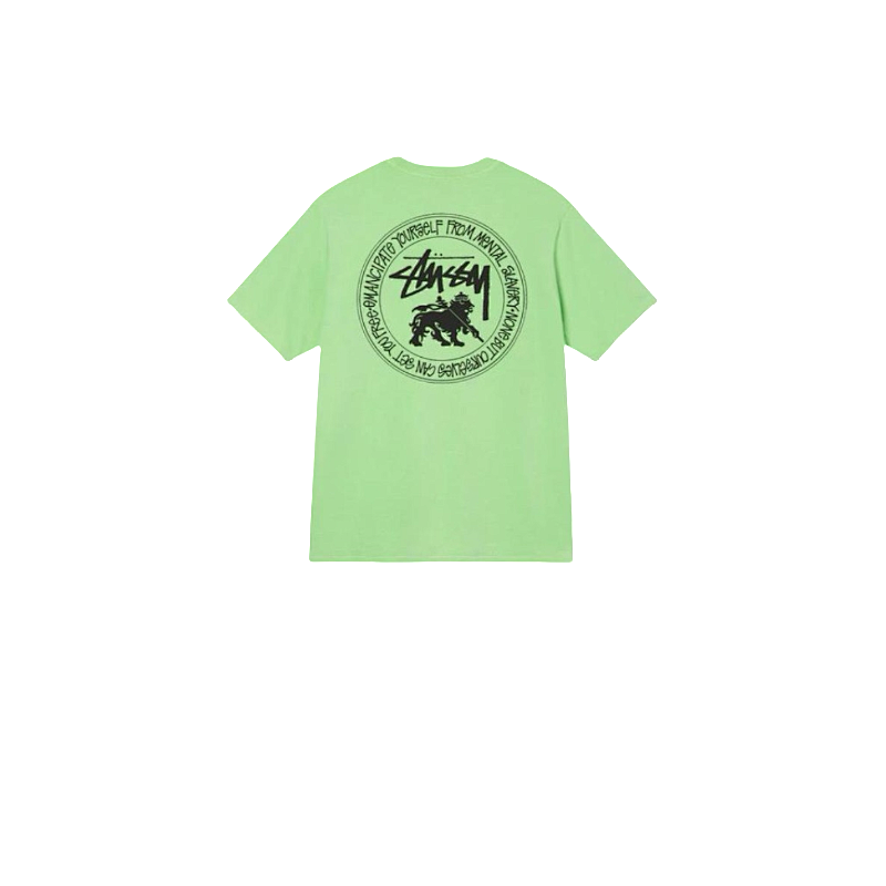 Stussy Roaring Lion Circle Crest T-Shirt