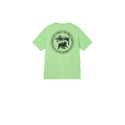 Stussy Roaring Lion Circle Crest T-Shirt 02