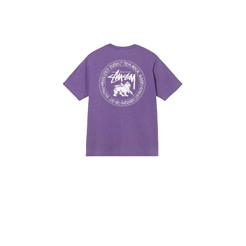 Stussy Roaring Lion Circle Crest T-Shirt