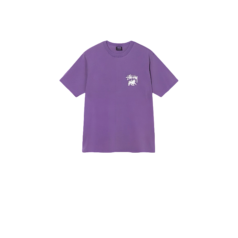 Stussy Roaring Lion Circle Crest T-Shirt
