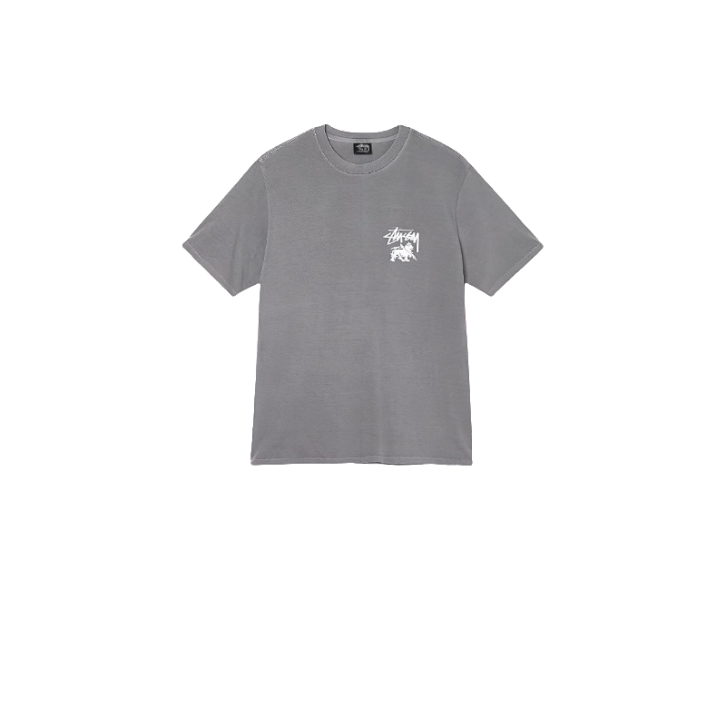Stussy Roaring Lion Circle Crest T-Shirt