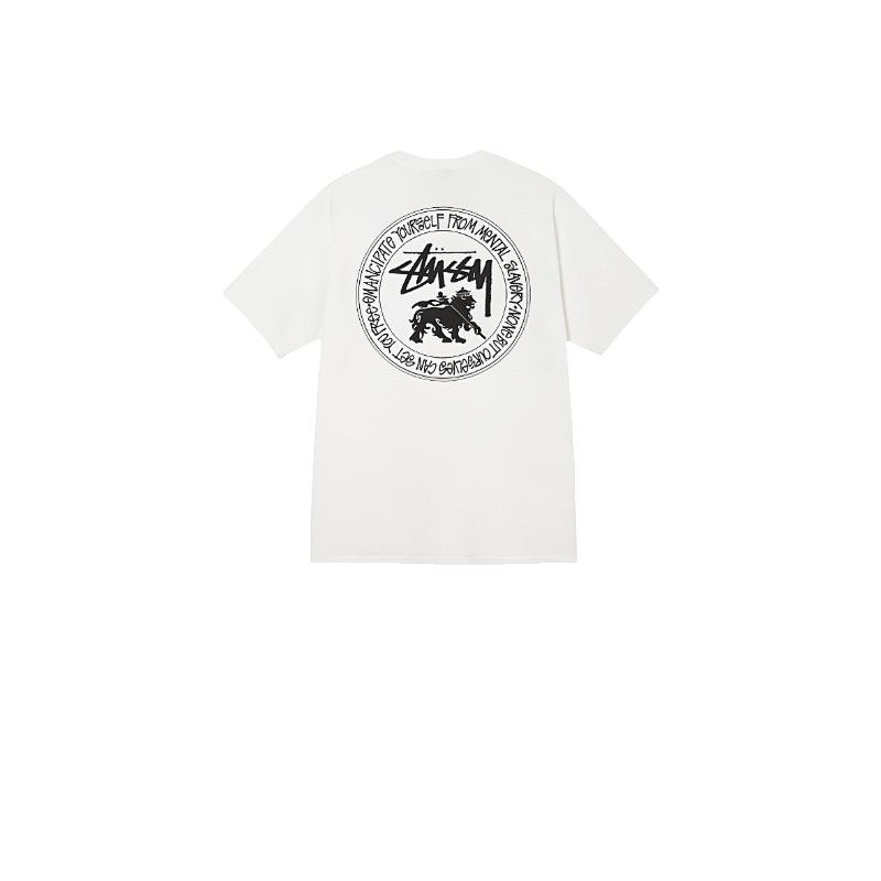 Stussy Roaring Lion Circle Crest T-Shirt