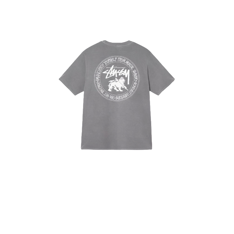 Stussy Roaring Lion Circle Crest T-Shirt