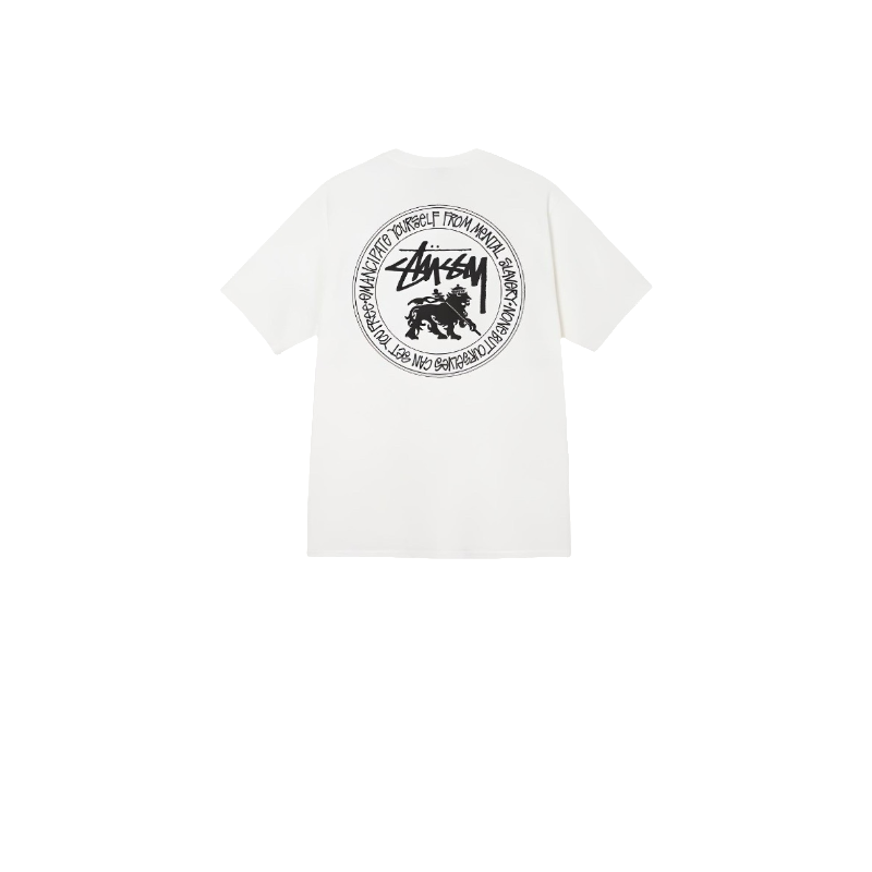 Stussy Roaring Lion Circle Crest T-Shirt