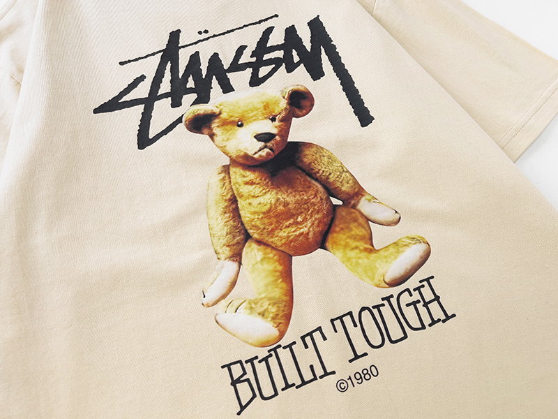Stussy Seated Cartoon Character T-Shirt