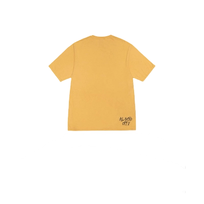 Stussy Seated Cartoon Figure T-Shirt 02