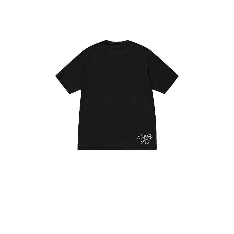 Stussy Seated Cartoon Figure T-Shirt