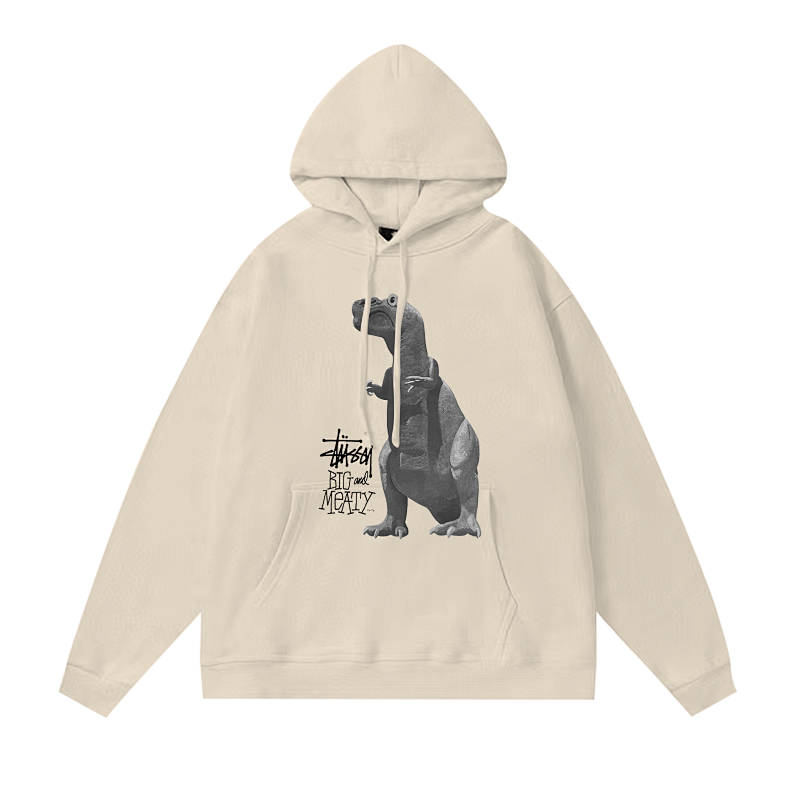 Stussy Seated Dog Portrait Pullover Hoodie