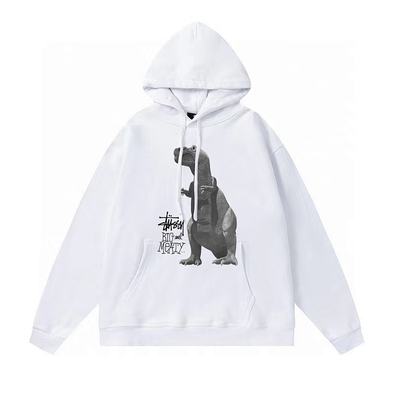 Stussy Seated Dog Portrait Pullover Hoodie