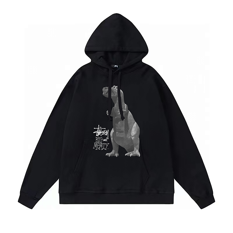 Stussy Seated Dog Portrait Pullover Hoodie