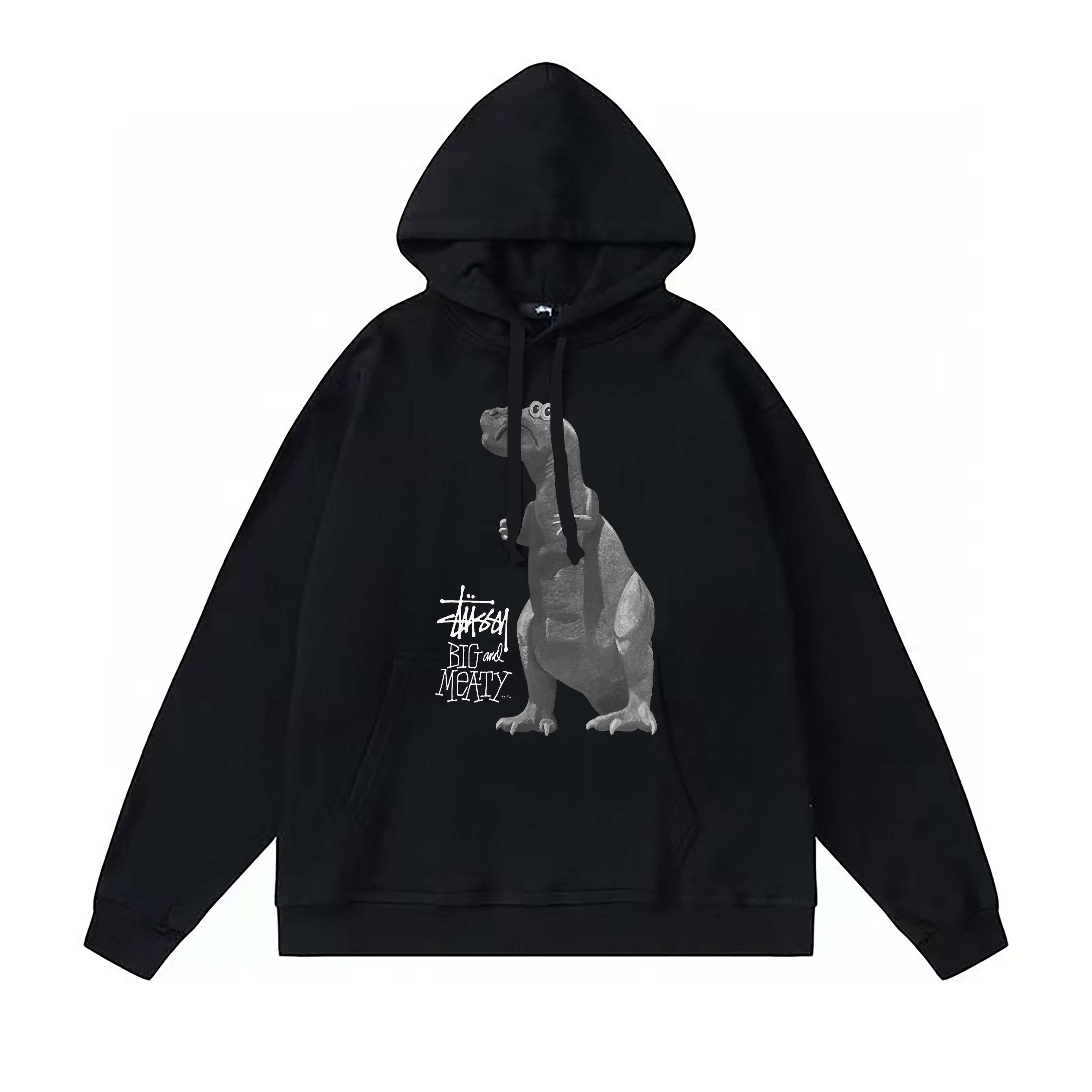Stussy Seated Dog Portrait Pullover Hoodie